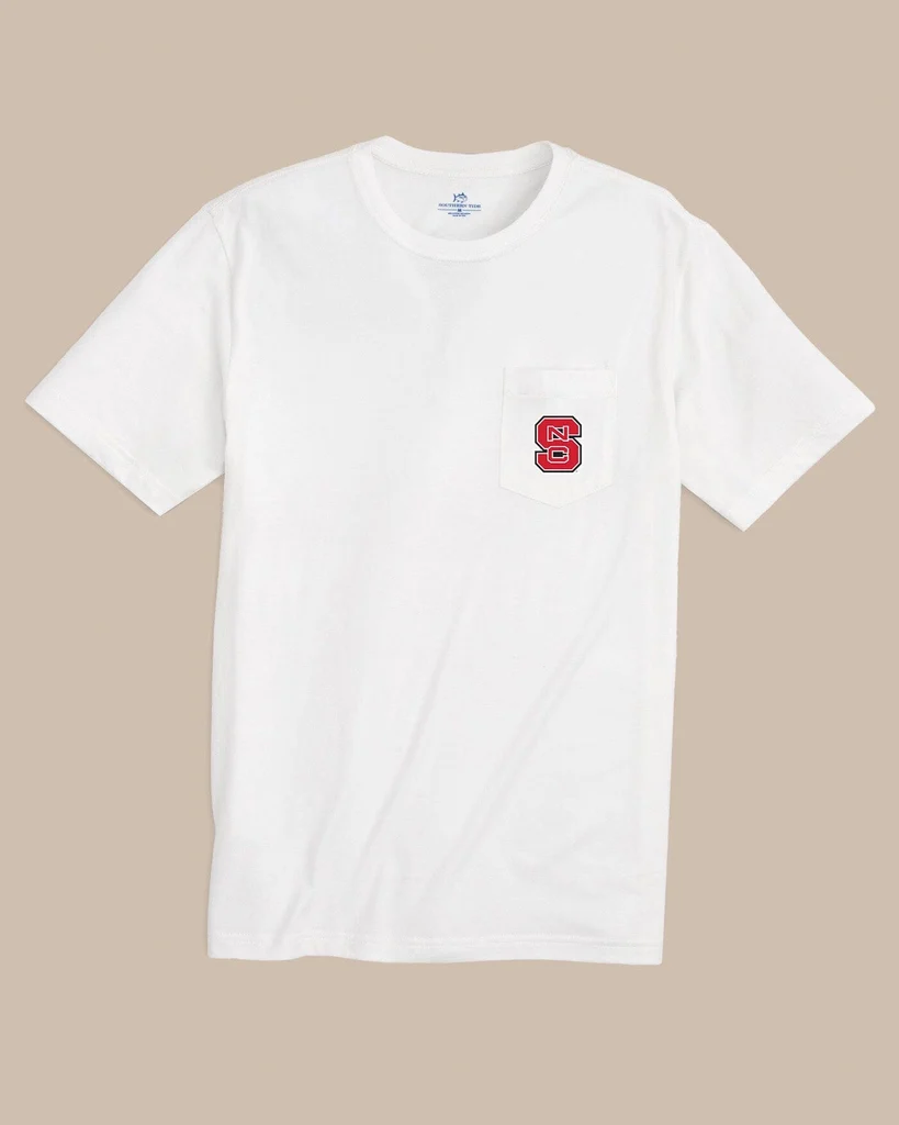Long-Lasting NC State Wolfpack Gameday Embroidered Short Sleeve T-Shirt Premium Material