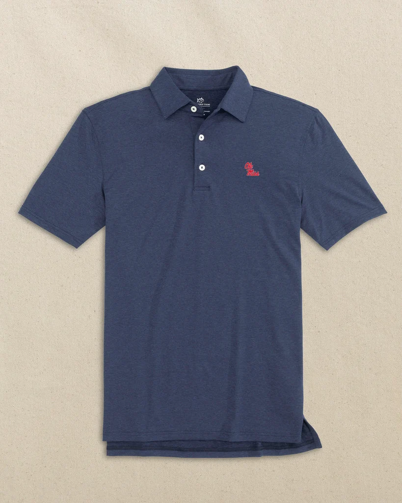 Lightweight Ole Miss Rebels brrr°®-eeze Heather Performance Polo Expertly Made