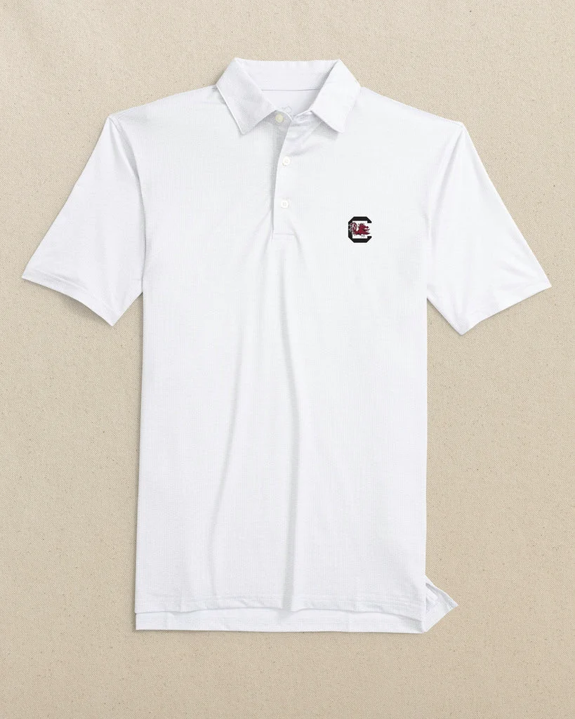 Consistent USC Gamecocks Driver ST Geo Printed Polo Safe