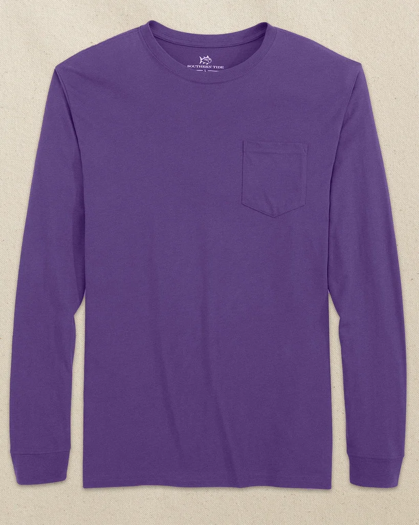 Clean Classic Long Sleeve Pocket T-Shirt Eco-Friendly