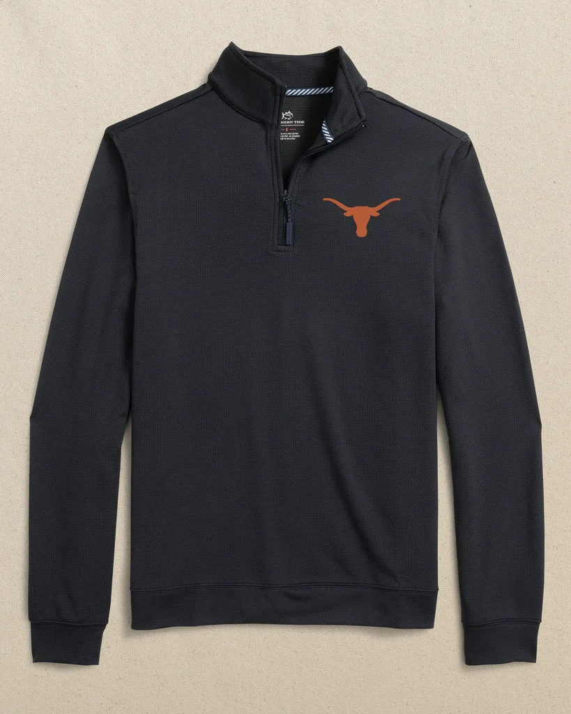 Comfortable Texas Longhorns Schooner Quarter Zip Easy-to-Use