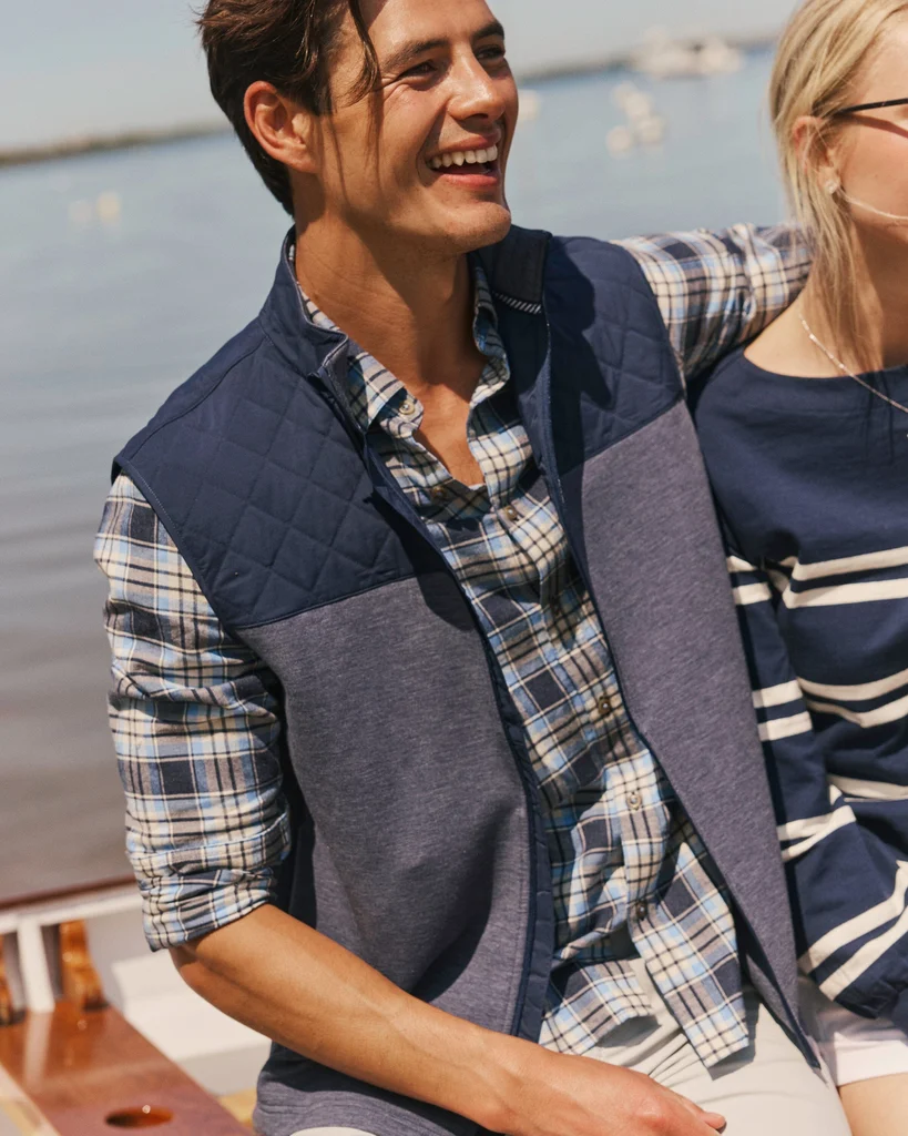 Quality Waterfront Quilted Vest First-Class