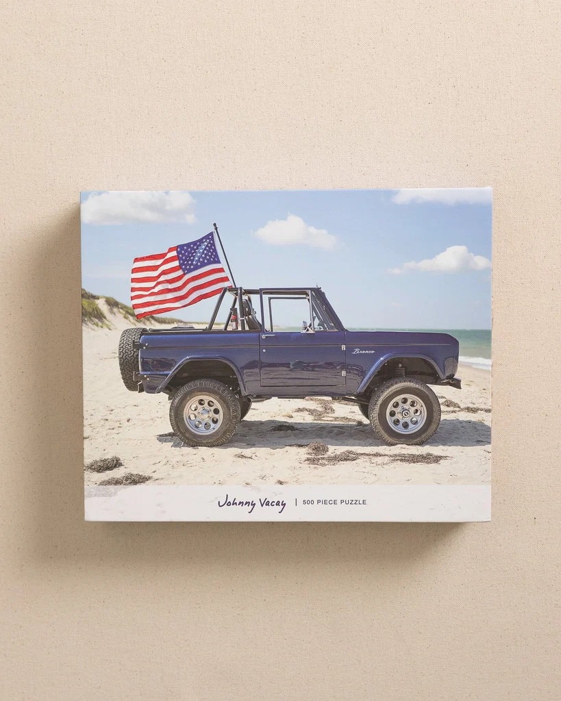 Professional American Bronco 500 Piece Puzzle Natural
