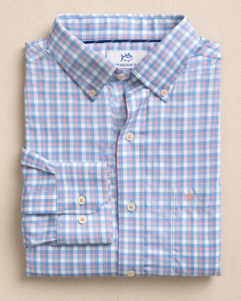 High-Performance Sunset Harbor brrr°® Intercoastal Sport Shirt Effective
