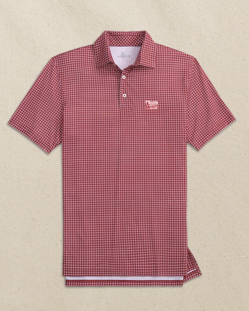 Versatile Oklahoma Sooner Schooner Driver Dunes Edge Plaid Polo Exceptional