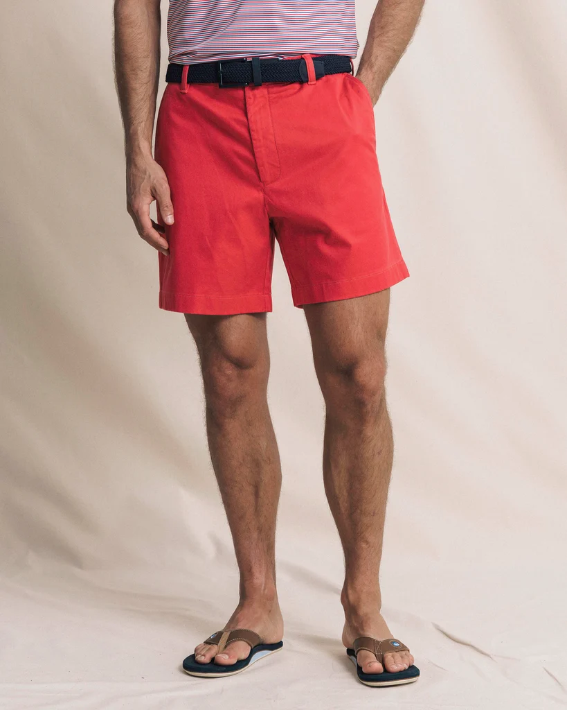 Outstanding Channel Marker 7 Stretch Chino Short Excellent
