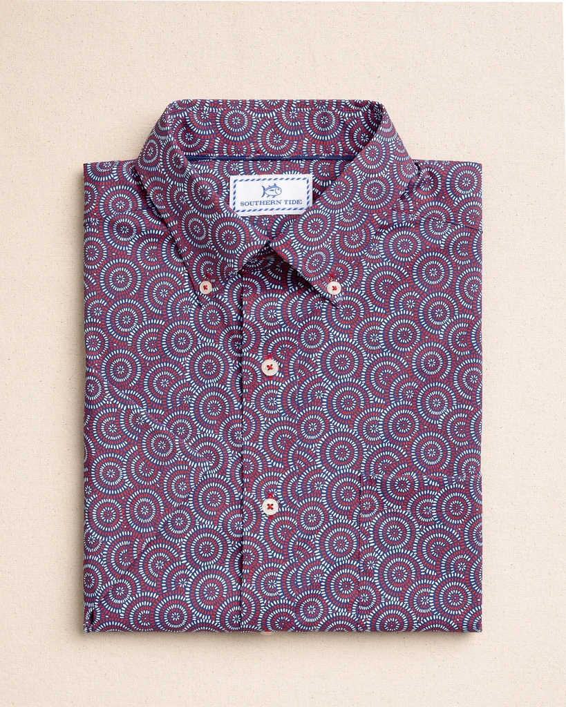 Dependable Fireworks Coastal Breeze® Short Sleeve Sport Shirt High-Performance