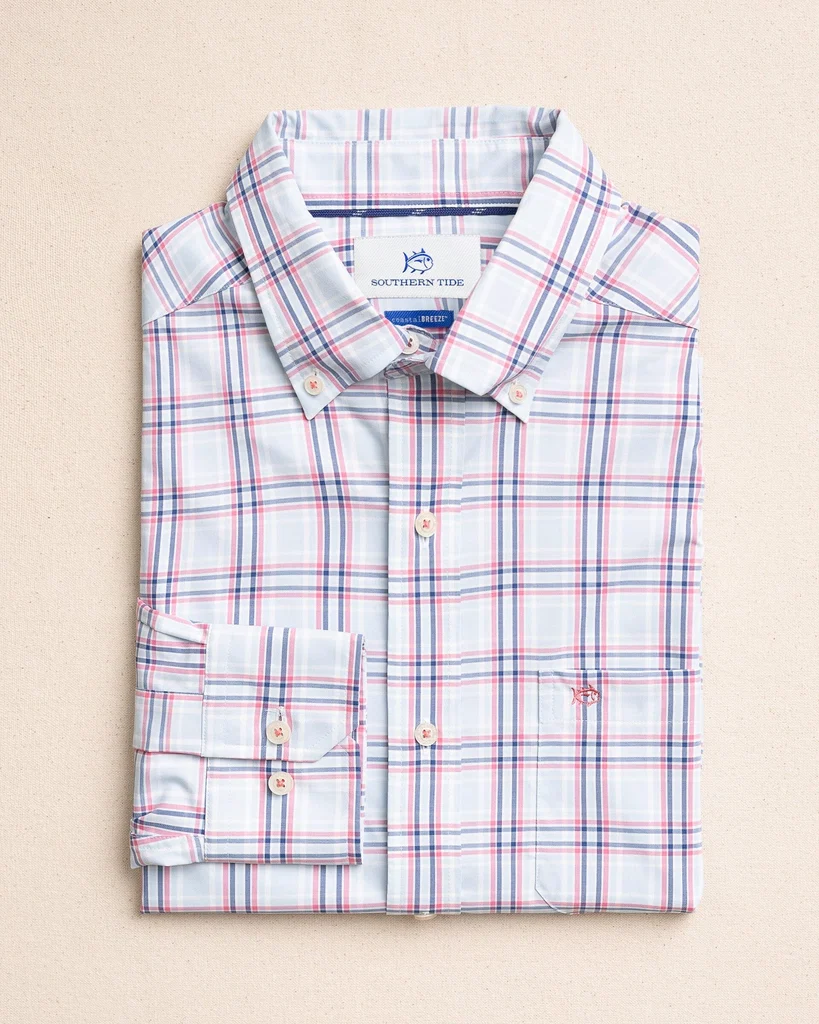 Proven Schooner Cove Coastal Breeze® Sport Shirt Crafted