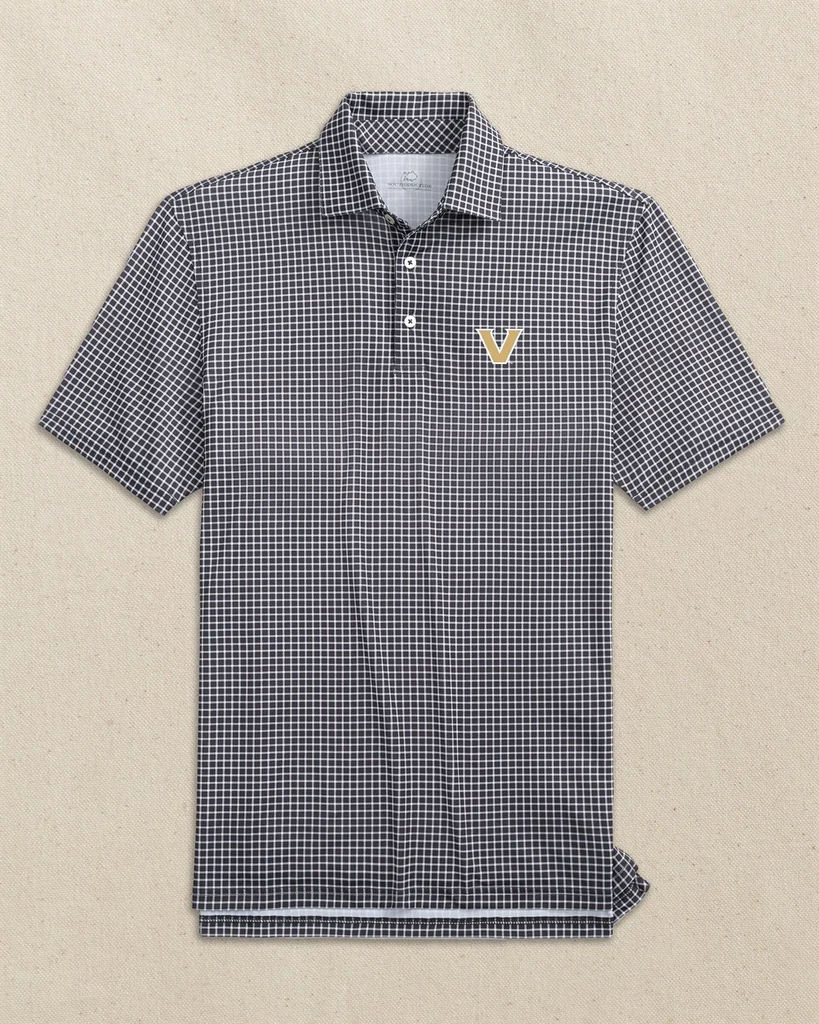 Trusted Vanderbilt Commodores Driver Dunes Edge Plaid Polo Stylish