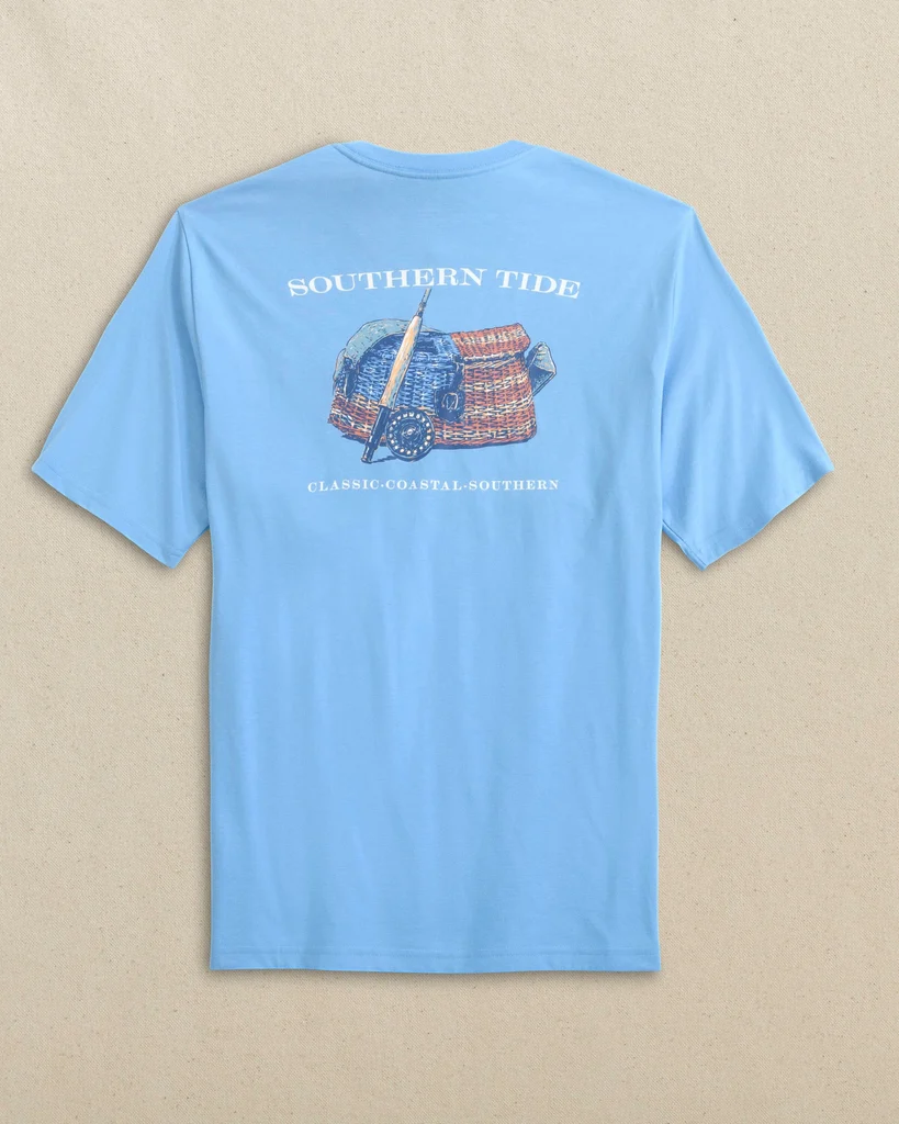 Genuine Americana Trout Basket Short Sleeve T-Shirt Recyclable