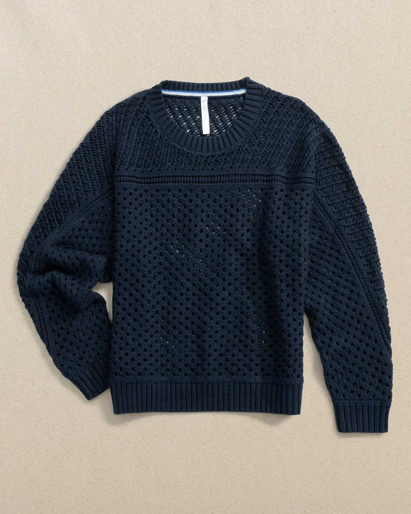 Original Design Ophelia Open Stitch Sweater High-End