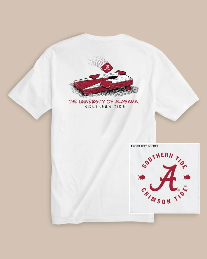 Responsible Alabama Crimson Tide Cornhole T-Shirt Sophisticated