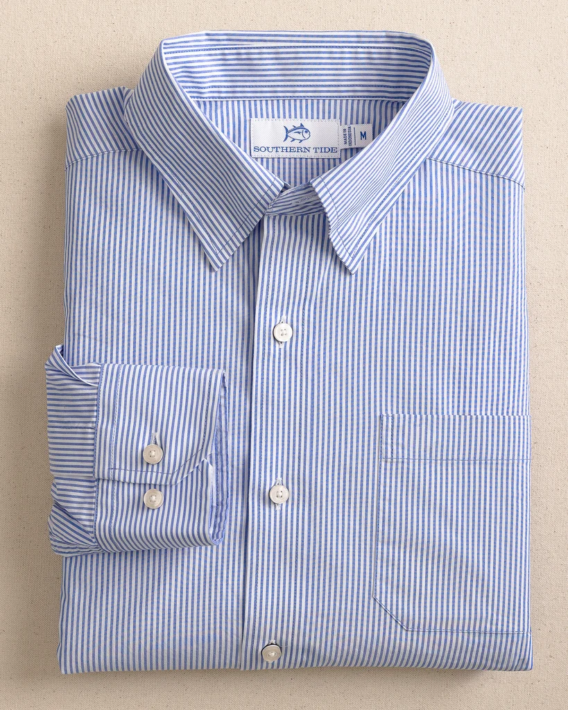 Professional Charleston Granby Stripe Sport Shirt Modern