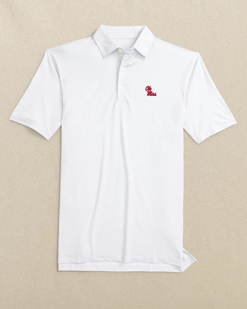 Practical Ole Miss Rebels Driver ST Geo Printed Polo Genuine