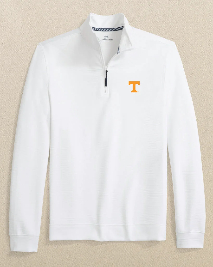 Solid Tennessee Vols Schooner Quarter Zip Prestigious
