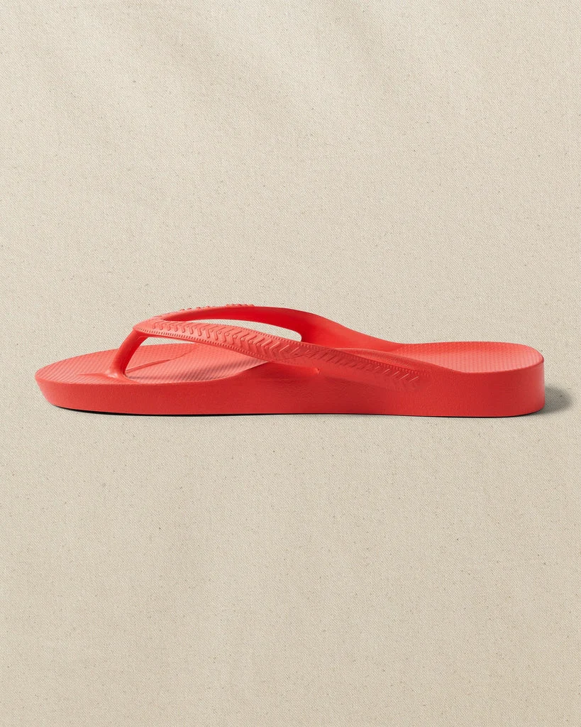 Traditional Archies Coral Arch Support Flip Flop Dependable