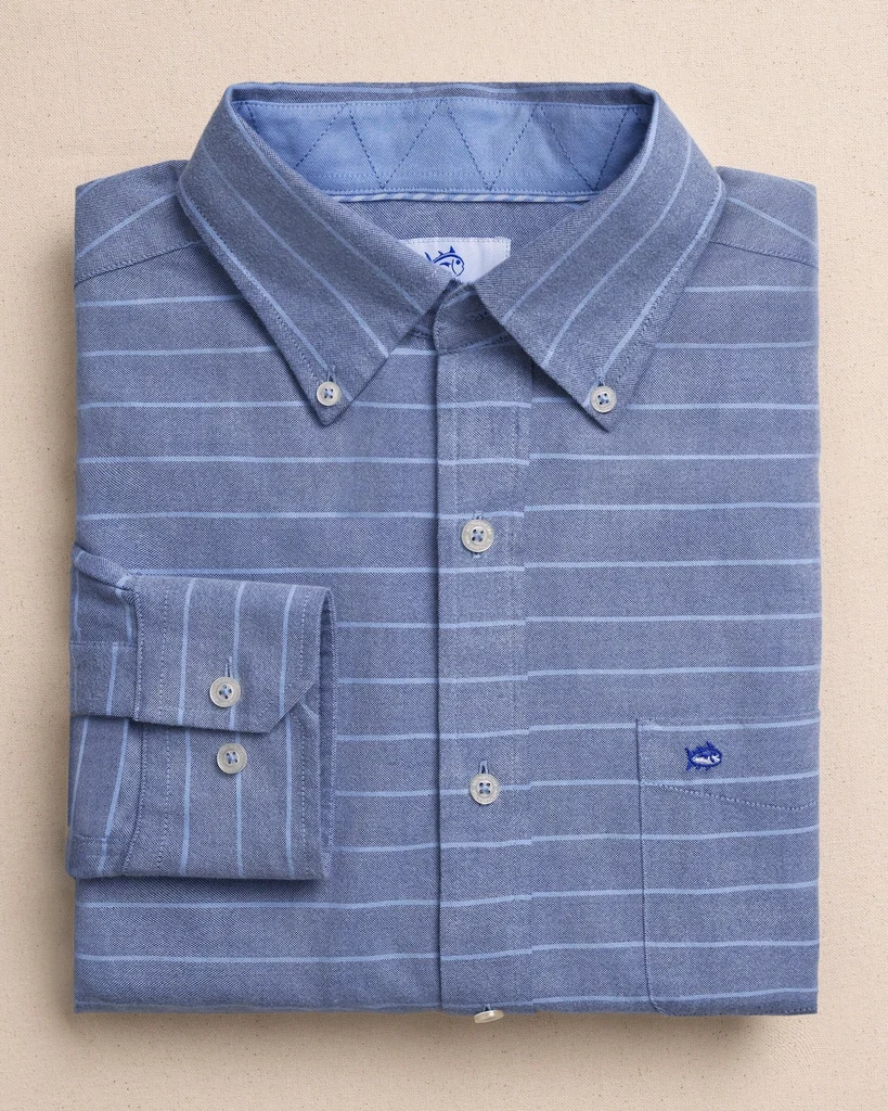 Responsible Stringline Charleston Oxford Stripe Sport Shirt Original Design