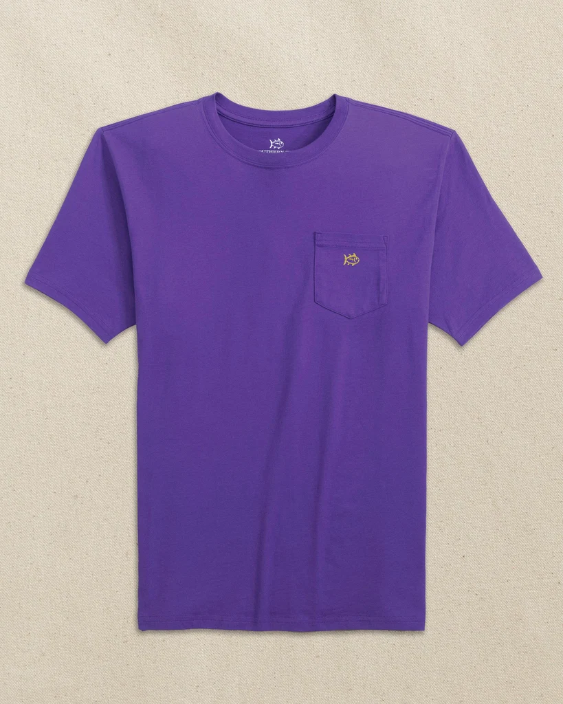 Smart Embroidered Skipjack Short Sleeve T-Shirt Fine Crafted