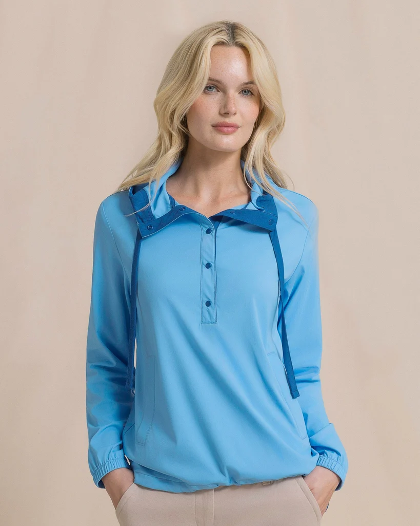 Fast Calie Coastal Breeze® Color Block Popover Green
