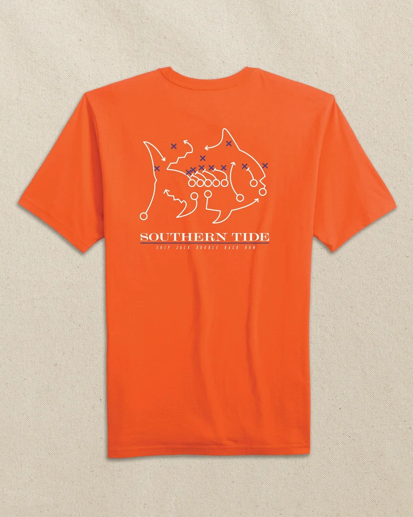 Genuine Clemson Tigers Skipjack Play Short Sleeve T-Shirt Healthy