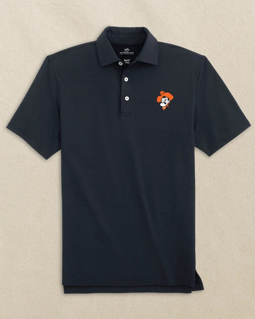 Exceptional Oklahoma State Pistol Pete brrr°®-eeze Heather Performance Polo Original Design