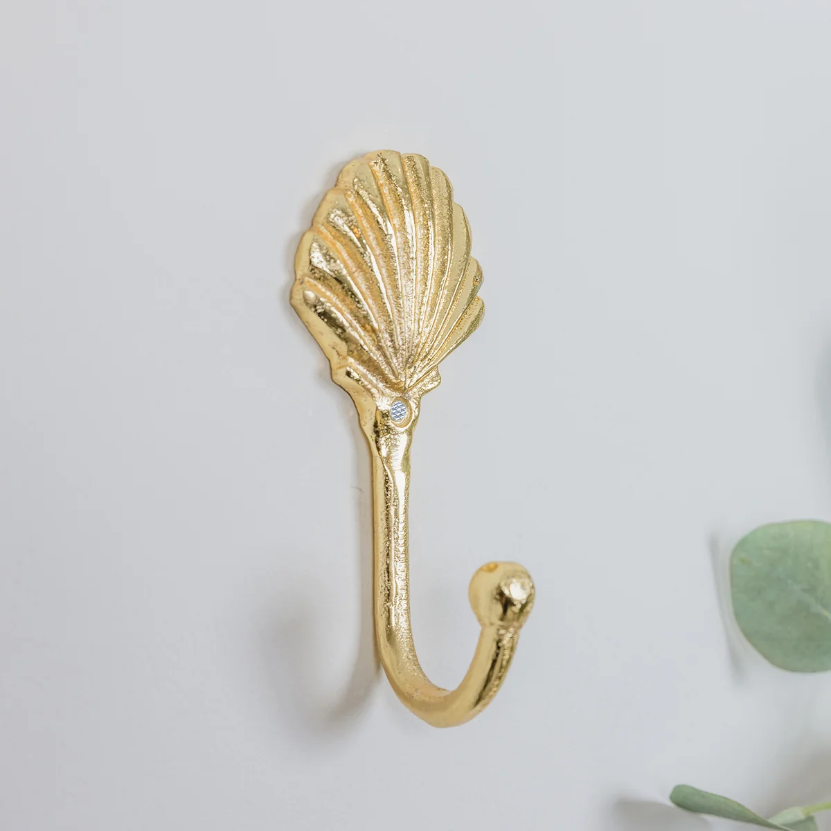 Long-Lasting Gold Shell Wall Hook Trusted