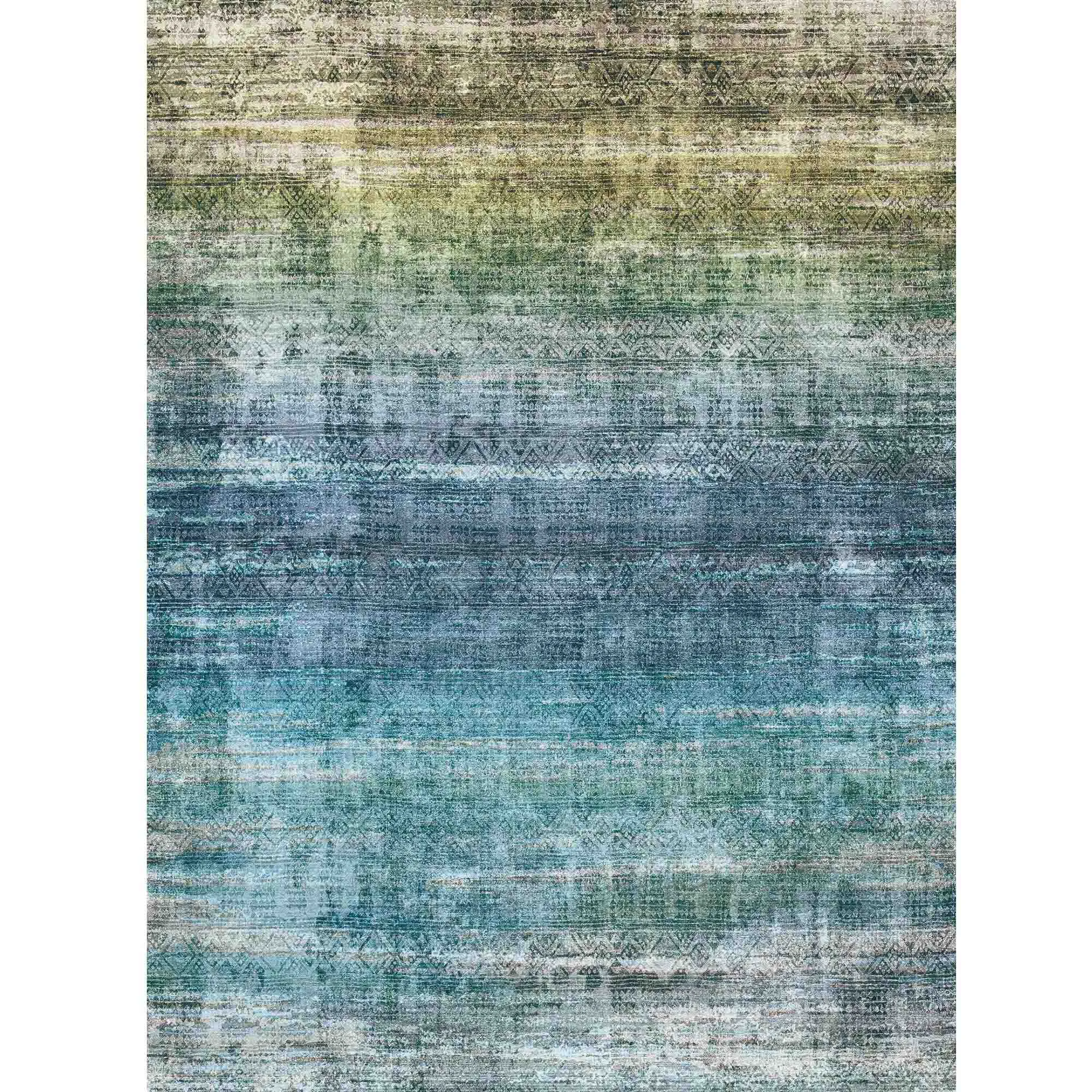 Functional Teal Abstract Area Rug Washable Non-Slip Modern Carpet for Bedroom Living Room Home DecorTeal Abstract Area Rug Washable Non-Slip Modern Carpet for Bedroom Living Room Home Decor Verified
