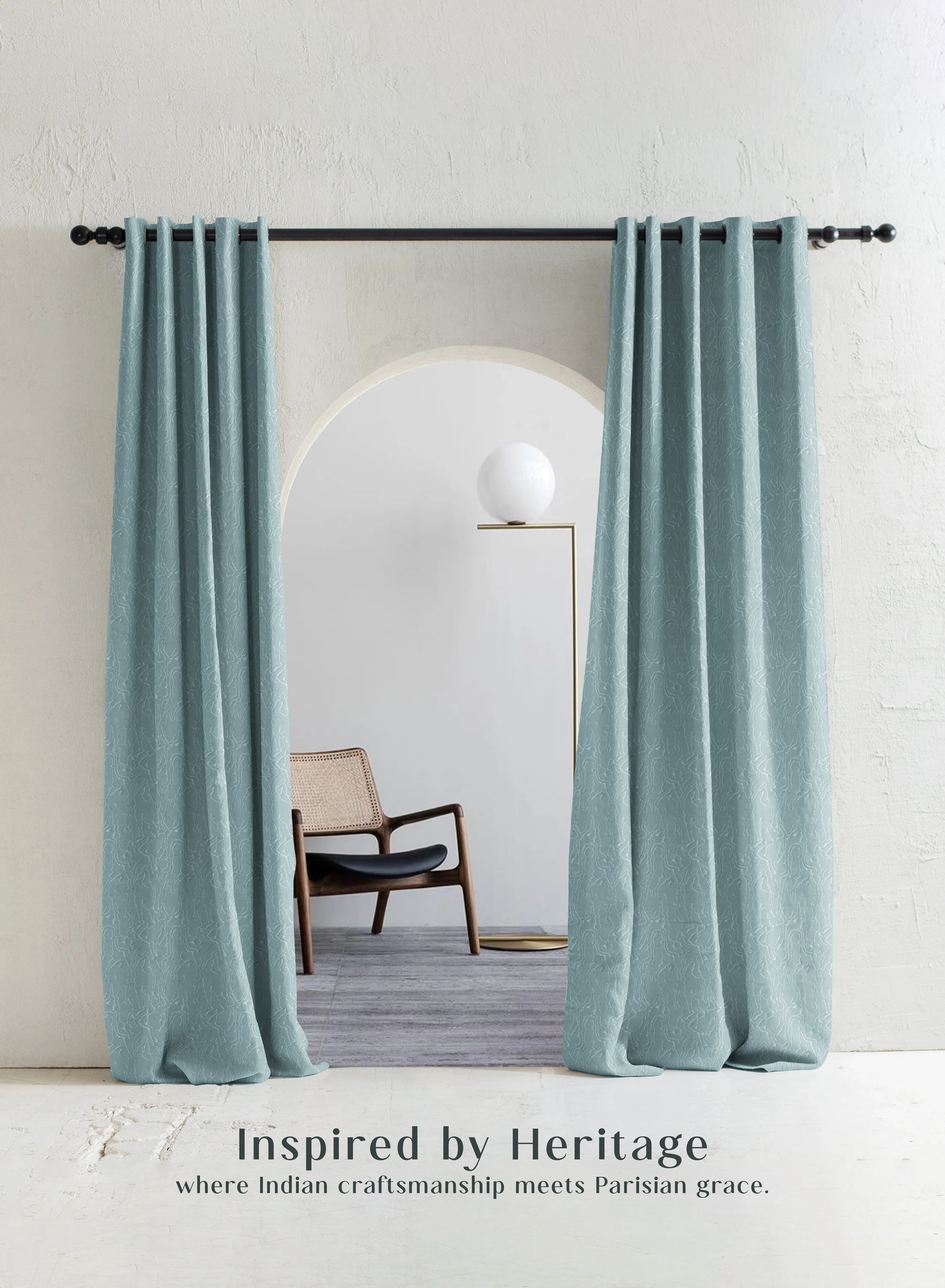 High-Performance Teramo Jacquard Blackout Curtains Drift Jacquard Weave Total Light Block Caribbean Coral Set of 2 Fully CustomizableThe Guide to Measuring and Choosing Curtains Authentic