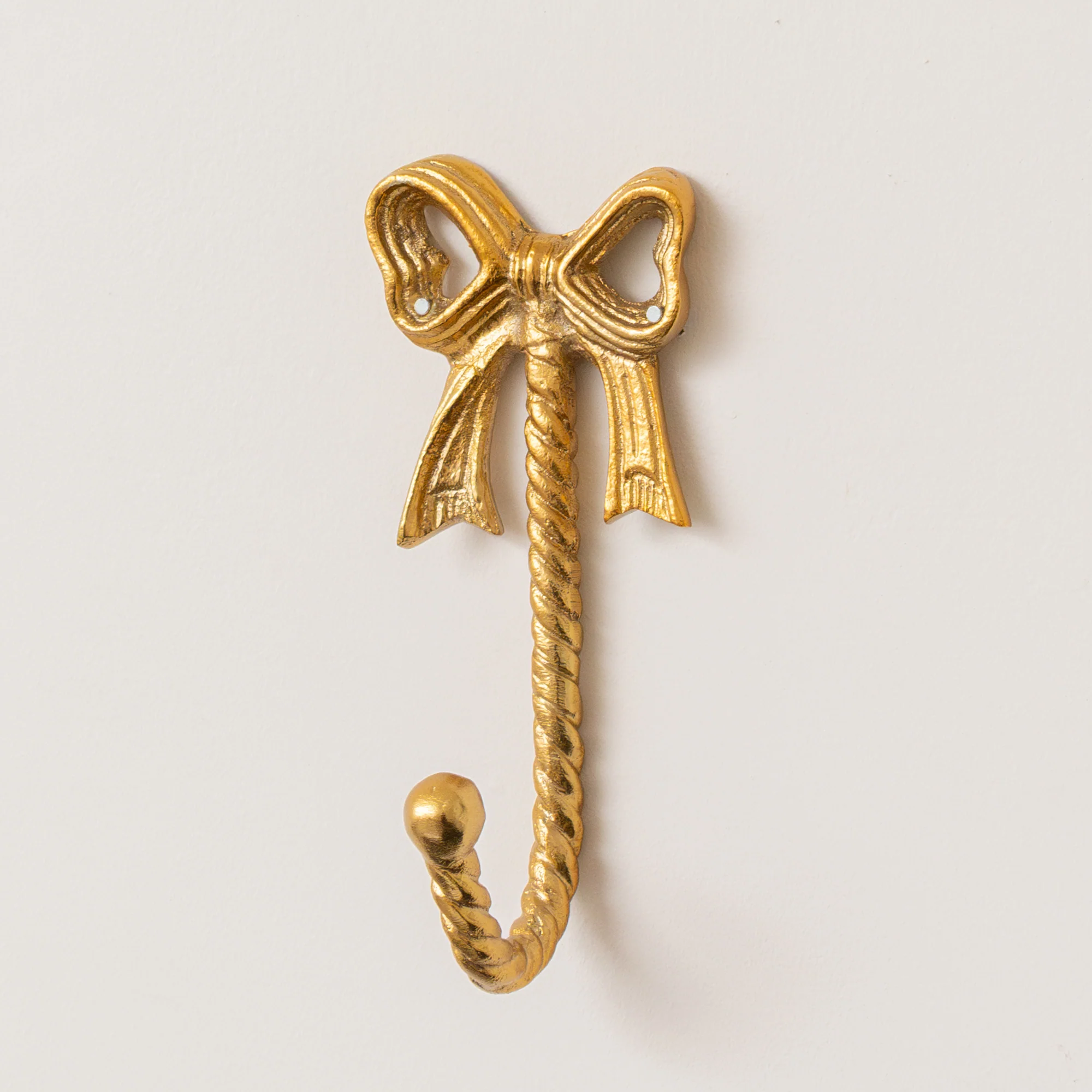 Outstanding Gold Metal Bow Wall Hook Quality