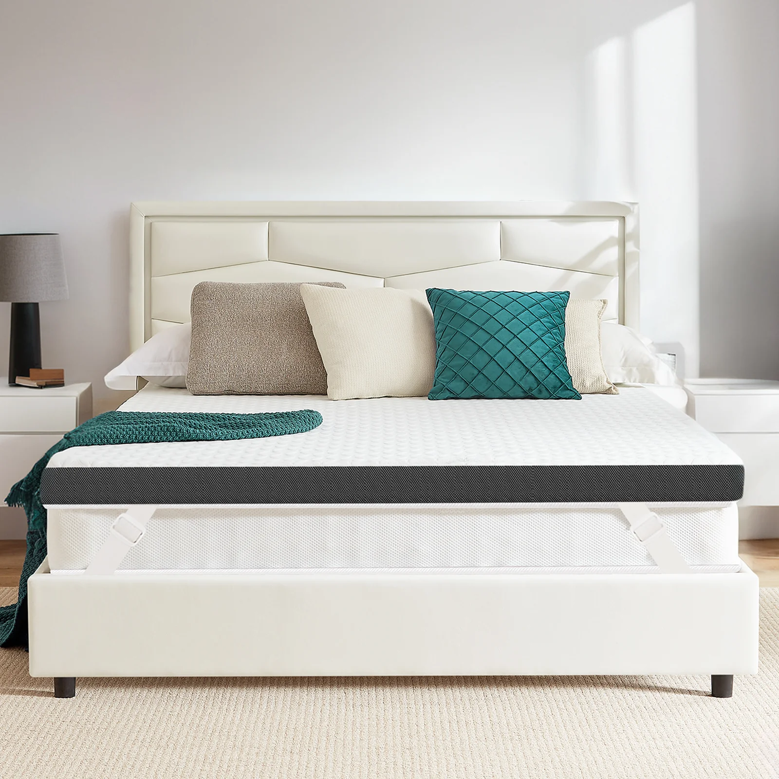 Selected 3 Inch Memory Foam Mattress Topper Reversible Mattress Topper Suitable for Indoor Camping3 Inch Memory Foam Mattress Topper Reversible Mattress Topper Suitable for Indoor Camping Luxury
