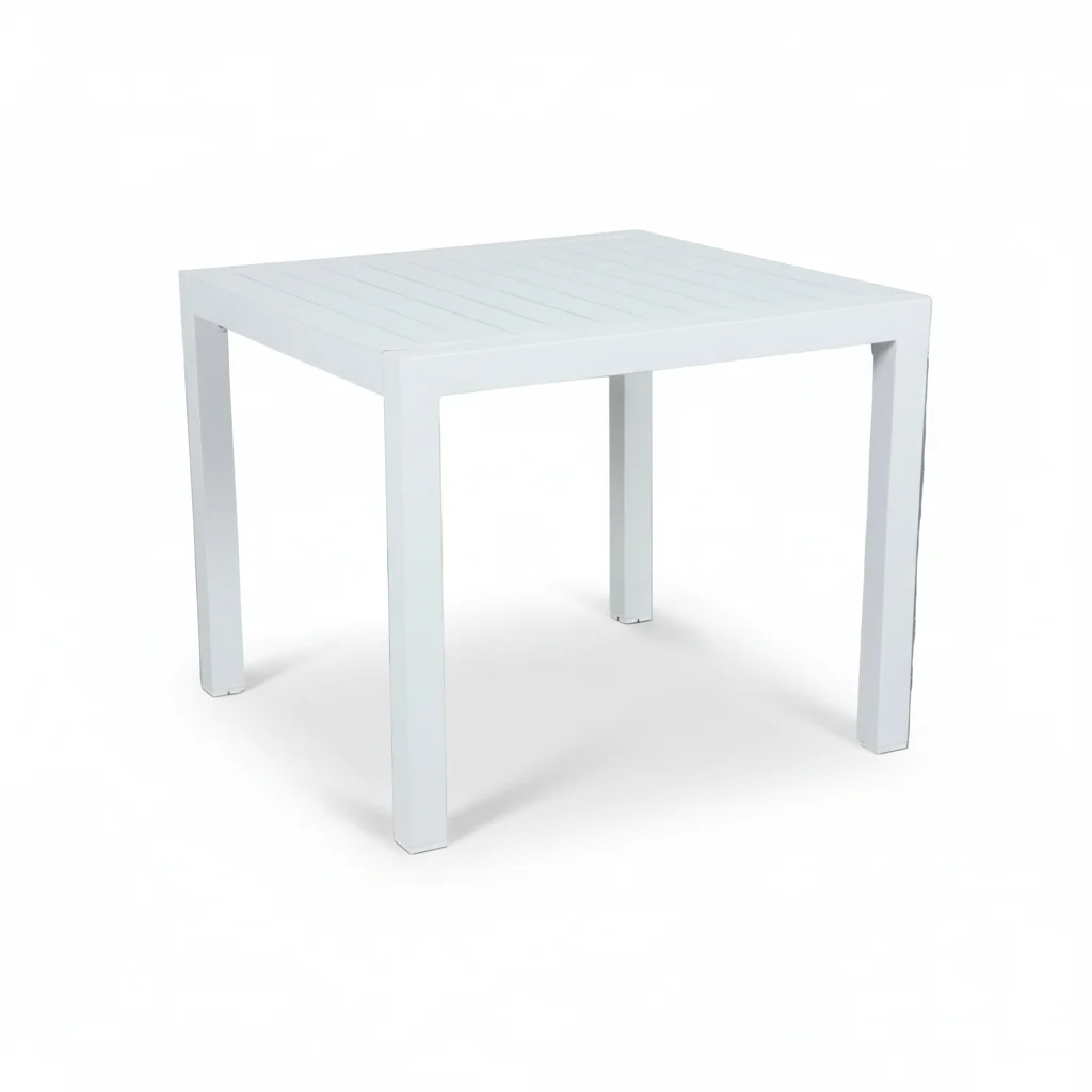 Prestigious Matzo Outdoor Table Square 900 x 900 white Pure
