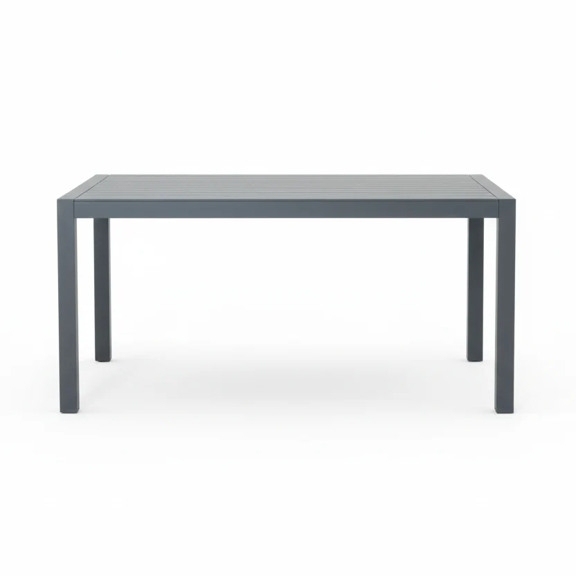 Relaxed Matzo Outdoor Table 1600 Grey Soft