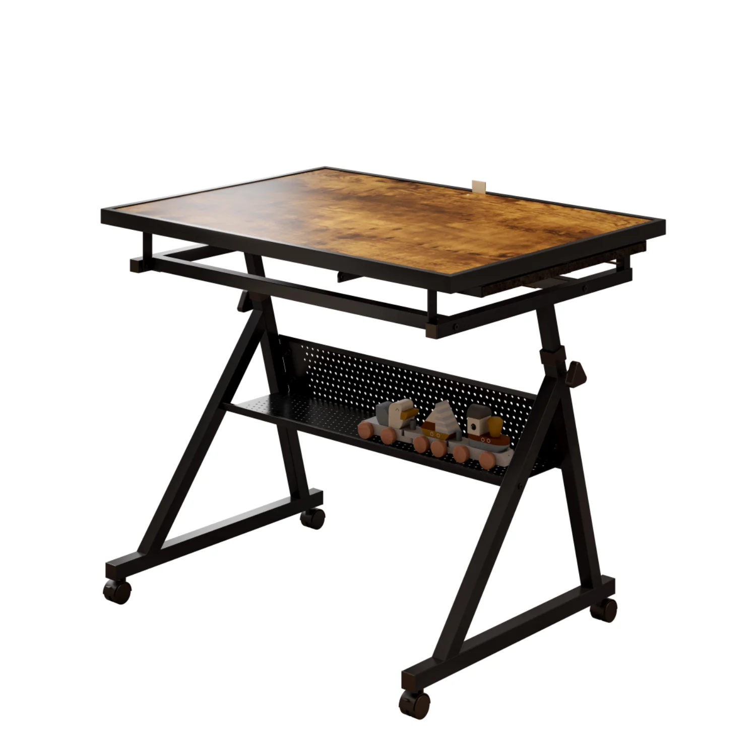 Durable 1500 Piece Puzzle Table Puzzle Board with Tilt Angle and Height Adjustment Portable Jigsaw Puzzle Table with Legs1500 Piece Puzzle Table Puzzle Board with Tilt Angle and Height Adjustment Portable Jigsaw Puzzle Table with Legs Traditional