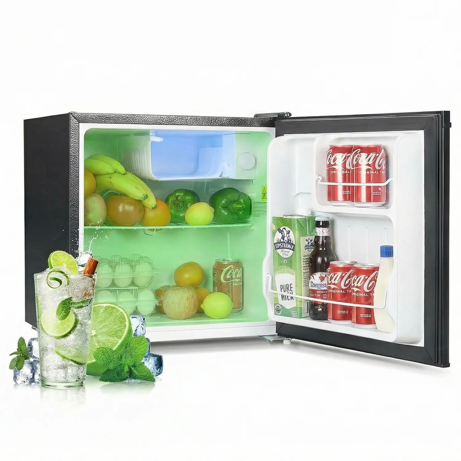 Original Mini Fridge with zer 1.7 Cu Ft Compact Refrigerator with Adjustable Thermostat Energy Efficient Small FridgeMini Fridge with zer 1.7 Cu Ft Compact Refrigerator with Adjustable Thermostat Energy Efficient Small Fridge Selected