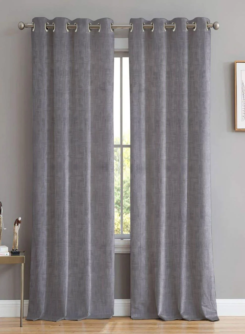 Superior Elwana Jacquard Room Darkening Curtains Gray Set of 2 Pattern 2 The Guide to Measuring and Choosing Curtains Secure