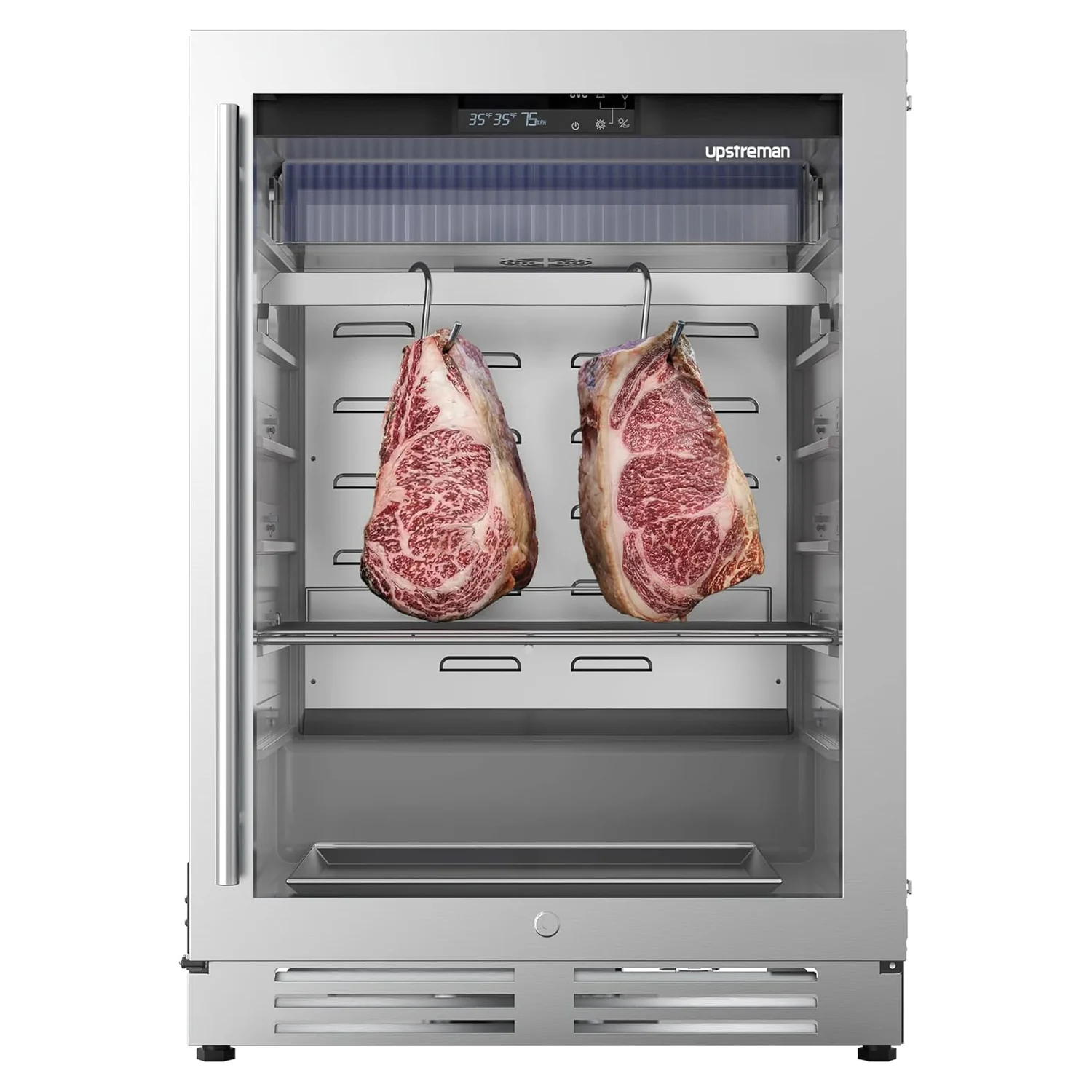 Outstanding Dry Aging Fridge for Steak Meat 3.5 Cu.Ft Dry Aged Beef Fridge with 149 lbs Capacity for Restaurant KitchenDry Aging Fridge for Steak Meat 3.5 Cu.Ft Dry Aged Beef Fridge with 149 lbs Capacity for Restaurant Kitchen Organic