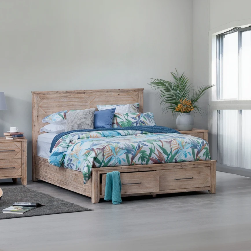 Powerful Santa Fe Bed with Storage High-Quality