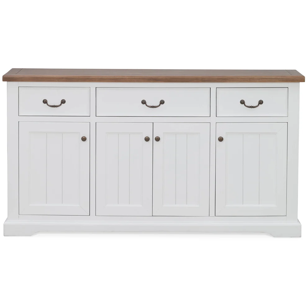 Authentic Oregon 4 Door 3 Drawer Buffet High-Grade