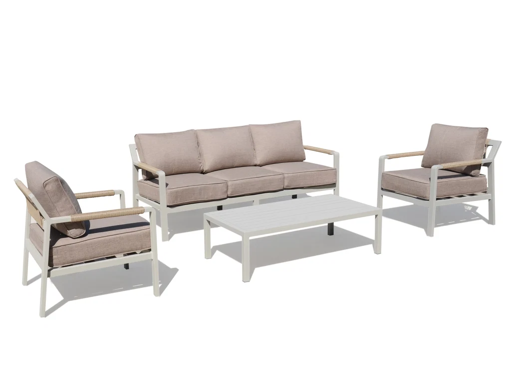 Classic Sandy Bay Outdoor 4 piece Lounge Set Consistent
