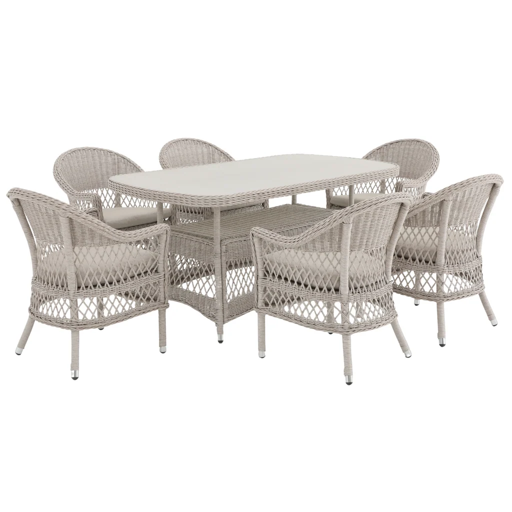 Classic Hereford Outdoor 7 Piece Dining Set User-Friendly