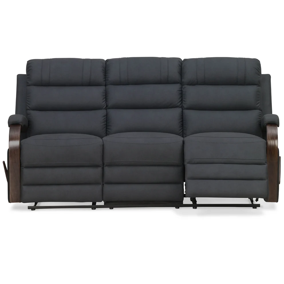 Modern Indiana Recliner 3 Seater Twin Recliner Soft