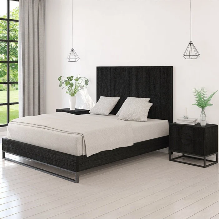 Versatile Ebony Bed Powerful