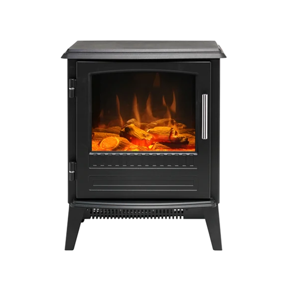Crafted Bari Portable Electric Fire Heater Convenient
