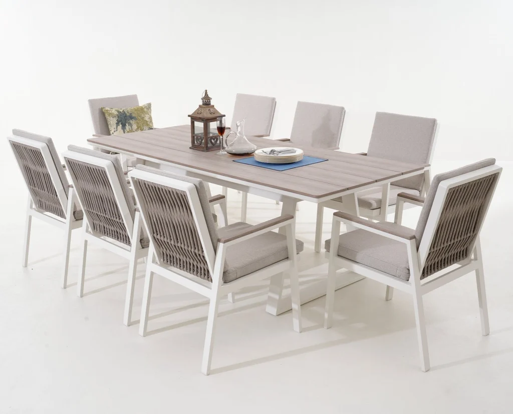 Smart Florida 9 Piece Outdoor Dining Set Selected