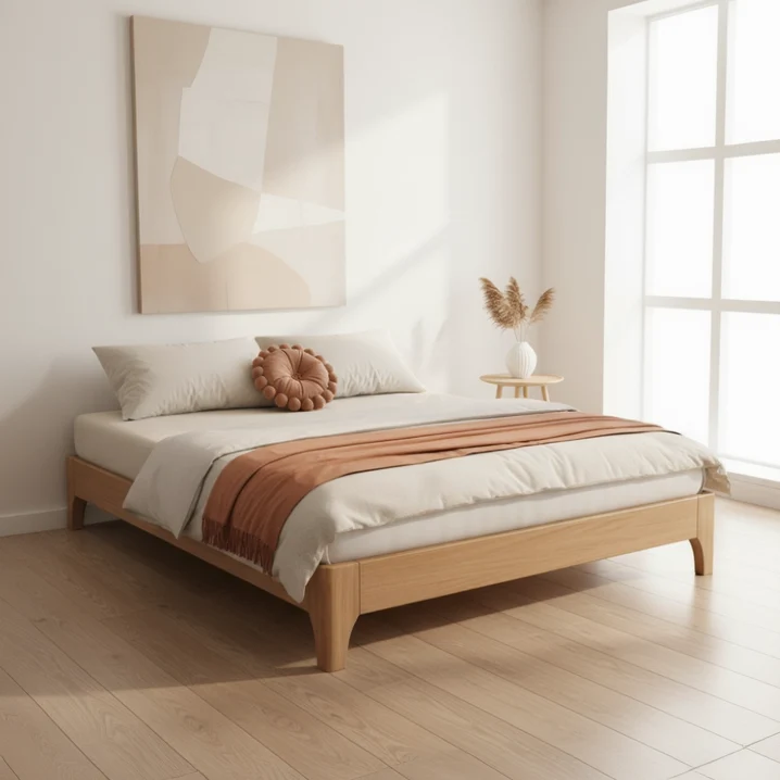 Certified Dino Natural Wooden Bed Base First-Class