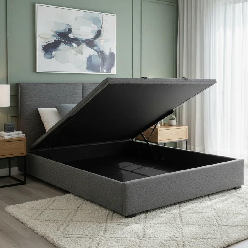 Quality Trellis Gas Lift Bed Secure