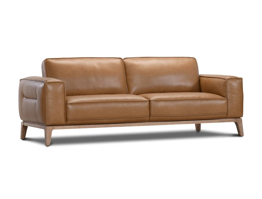 Green Apollo Leather Lounge Genuine