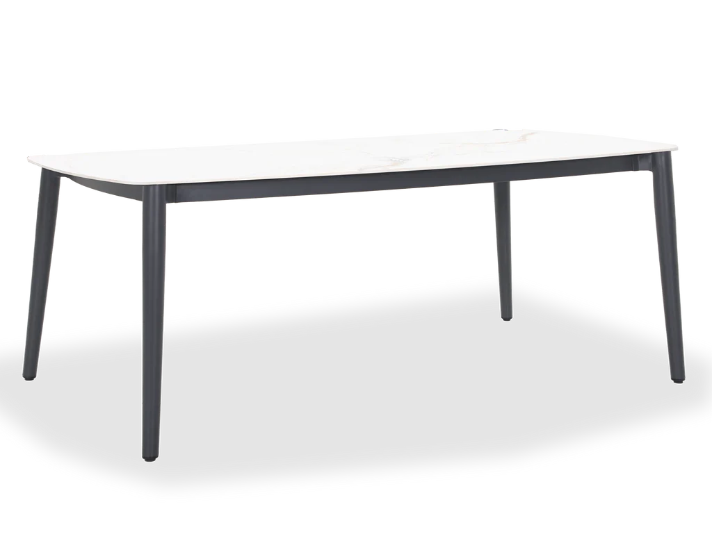 Original Design Alfie Outdoor Ceramic Dining Table Fine Crafted
