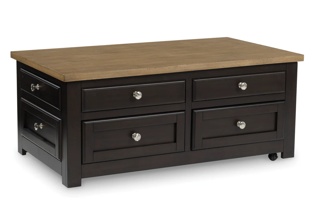 Fashionable Drazmire Lift Top Coffee Table Enhanced