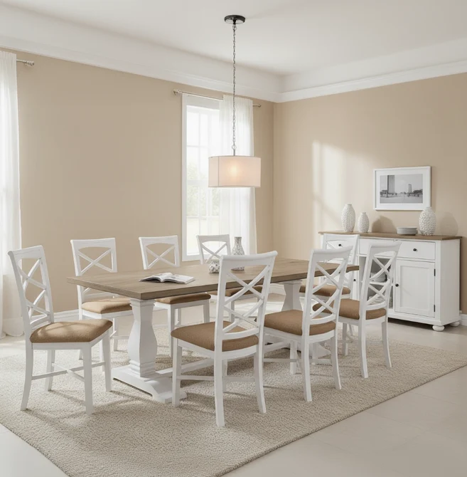 High-Performance Paddington 9 Piece Dining Suite Top-Quality